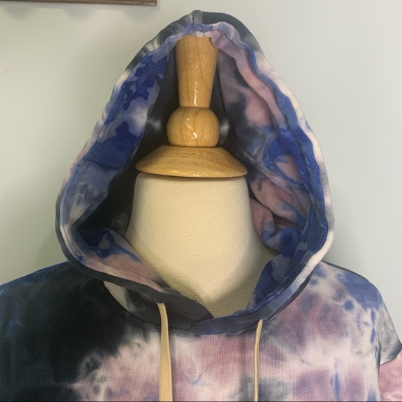 Well Known The Houston Multicolor Tie Dye Hoodie Sweatshirt - Picture 6 of 15